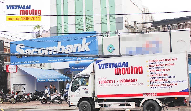 Dự án vận chuyển Ngân hàng TMCP Sài Gòn Thương Tín - Sacombank 1