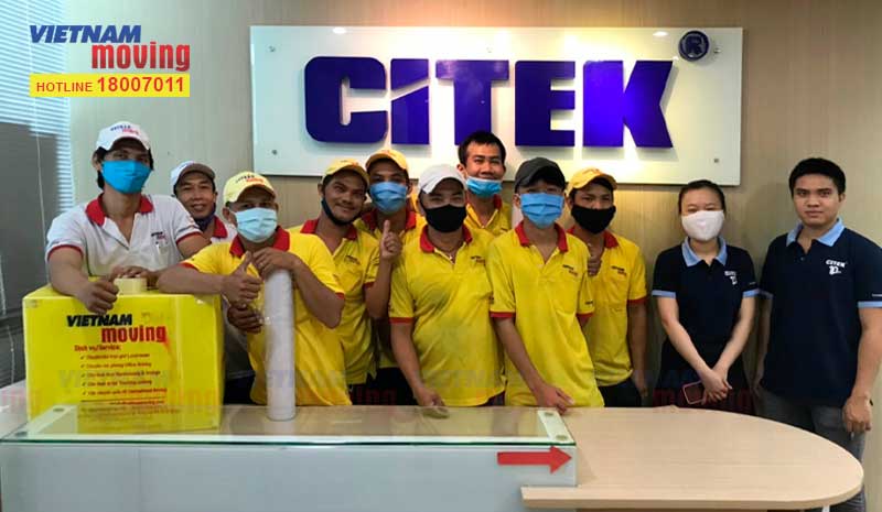 Dự án chuyển văn phòng Công ty cổ phần công nghệ Citek