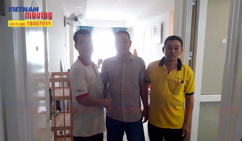 Dự án chuyển nhà Anh Tiến ở quận Tân Phú ngày 23/10/2019