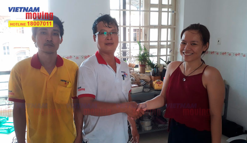 Dự án chuyển nhà Chị Trang ở quận Tân Bình ngày 28/11/2019