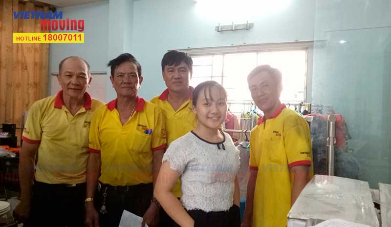 Dự án chuyển nhà Chị Trang ở quận Tân Phú ngày 20/01/2020
