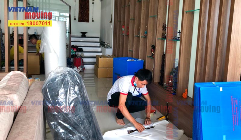 Dự án chuyển nhà Mr. Nishant Bakshi ở căn hộ Chung cư Saigon Pearl 1