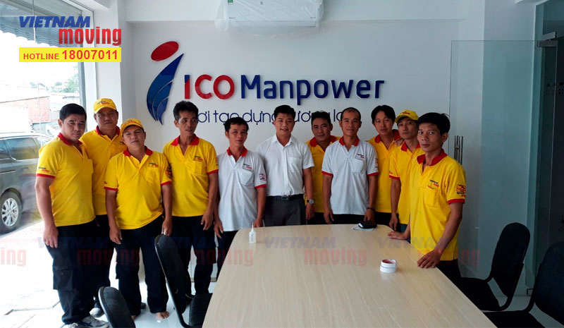 Dự án chuyển văn phòng công ty cổ phần nhân lực quốc tế ICO-ICOManpower