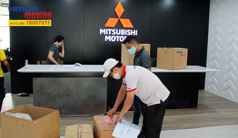 Dự án chuyển văn phòng Công ty Mitsubishi Motors Vietnam 1