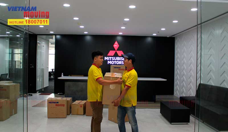 Dự án chuyển văn phòng Công ty Mitsubishi Motors Vietnam 2