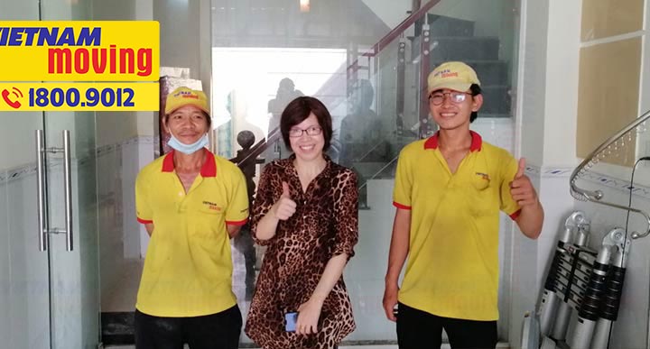 Khách hàng hài lòng với dịch vụ chuyển nhà trọn gói Vietnam Moving
