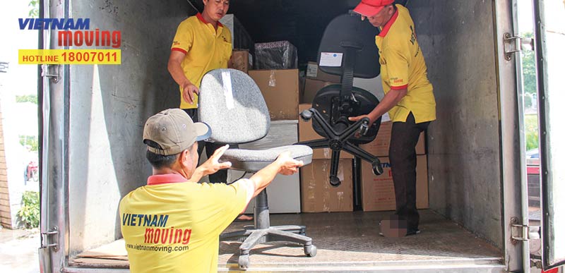 Bảng giá chuyển văn phòng quận 6