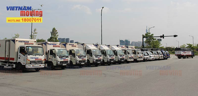Chi phí thuê xe tải chuyển nhà