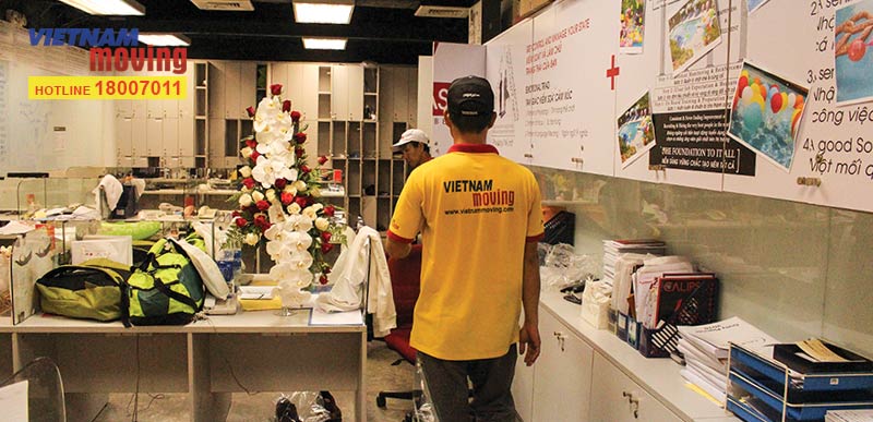 Công ty chuyển văn phòng tại TPHCM uy tín