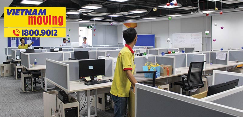 Công ty Vietnam Moving có nhiều năm kinh nghiệm trong dịch vụ chuyển văn phòng