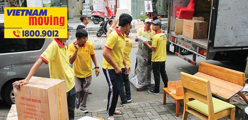 Dịch vụ taxi tải chuyển nhà quận 7 tại Vietnam Moving.