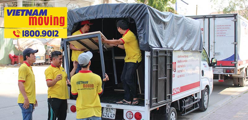 Hệ thống xe taxi tải dịch vụ vận chuyển tại quận 4 TPHCM 