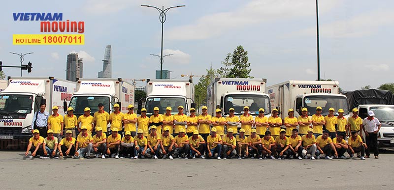 Đội ngũ nhân viên chuyển nhà Vietnam Moving