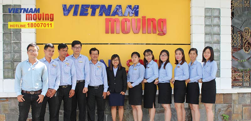 Đội ngũ nhân viên Vietnam moving