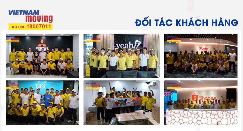 Đối tác khách hàng chuyển văn phòng của Vietnam Moving