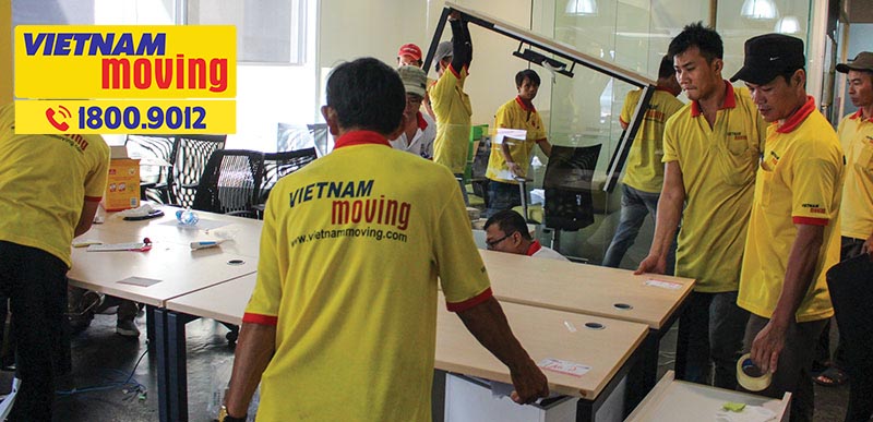 giá chuyển văn phòng trọn gói quận 9