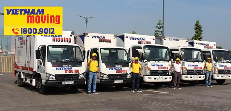 Hệ thống xe tải cùng đội ngũ nhân viên chuyên nghiệp