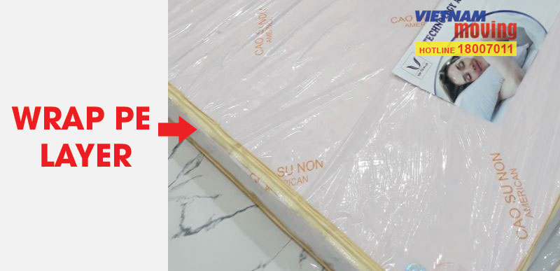 Instruction on how to shift a mattress when moving your house