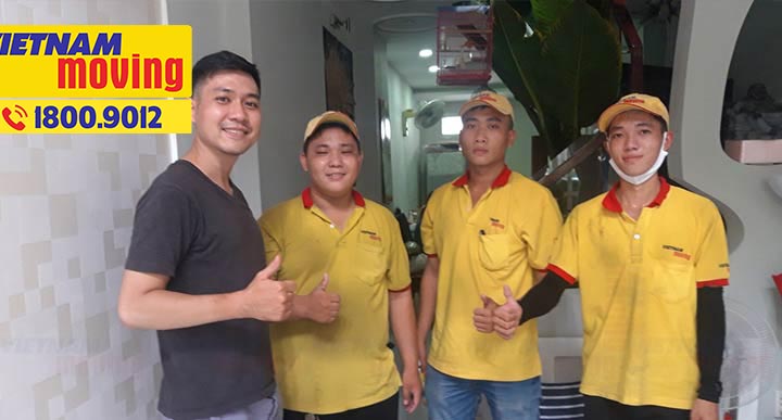 Khách hàng hài lòng với số tiền bỏ ra khi thuê dịch vụ chuyển nhà