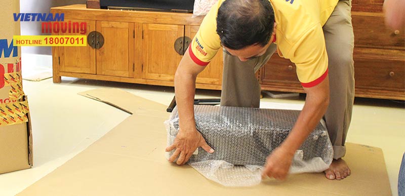 Phân loại và đóng gói đồ đạc