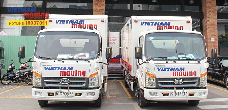 Hệ thống xe tải cung cấp dịch vụ thuê xe tải quận 1 TPHCM tại Vietnam Moving