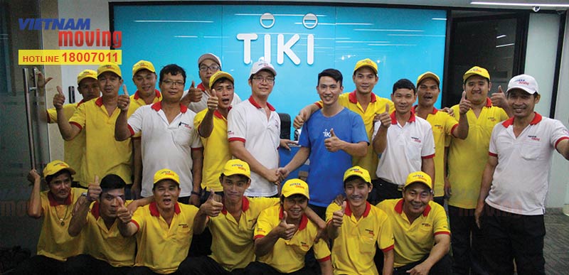 Tiki.vn Top 5 website thương mại điện tử hàng đầu Việt Nam chuyển văn phòng tại Vietnam Moving