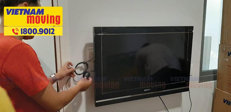 Tự đóng gói và tháo lắp thiết bị khi chuyển nhà