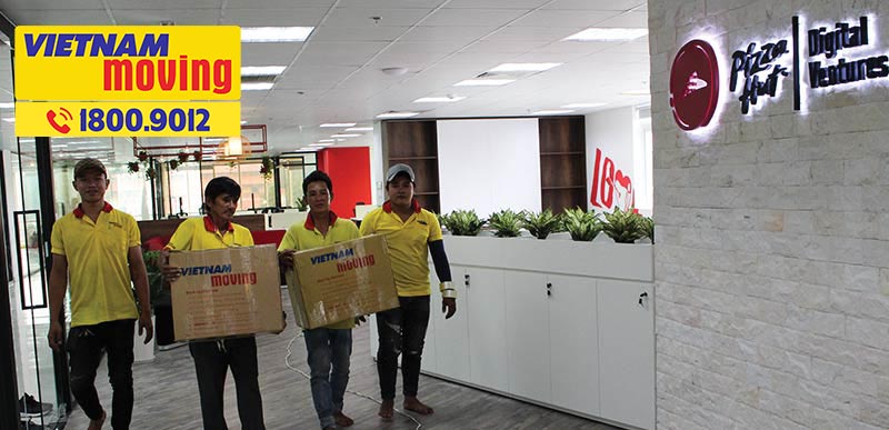 Vietnam Moving chuyển văn phòng Pizza Hut