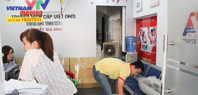 Vietnam Moving chuyển văn phòng tại VTVcab