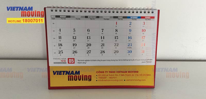 Xem ngày tốt chuyển văn phòng trong tháng 5
