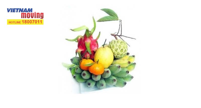 Mâm ngũ quả cúng chuyển văn phòng