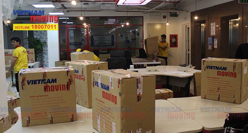 Dịch vụ chuyển văn phòng trọn gói Vietnam Moving