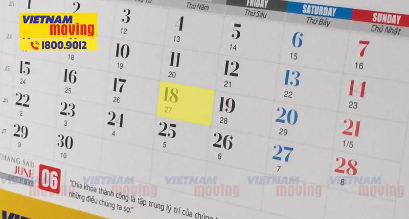 Chọn ngày tốt chuyển văn phòng