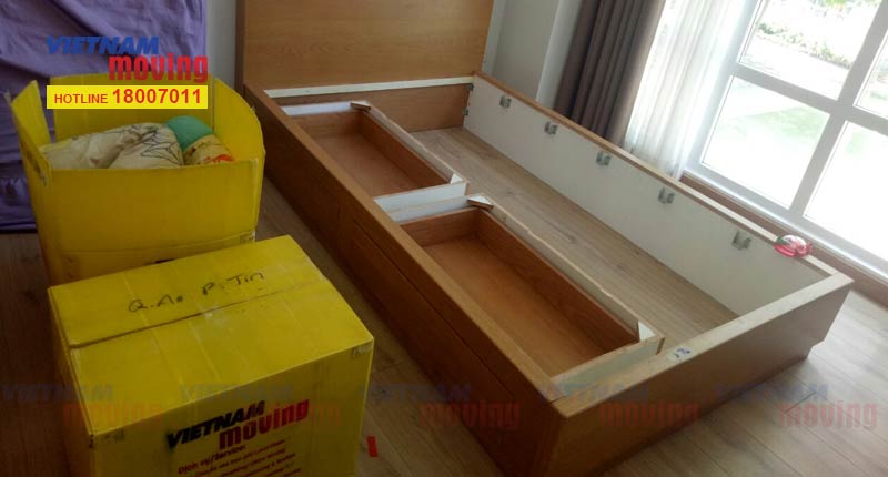 Dịch vụ chuyển nhà giúp đóng gói đồ đạc và tháo lắp nội thất nhanh chóng