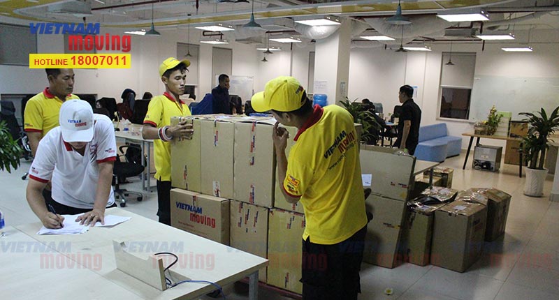 Dịch vụ chuyển văn phòng trọn gói Vietnam Moving