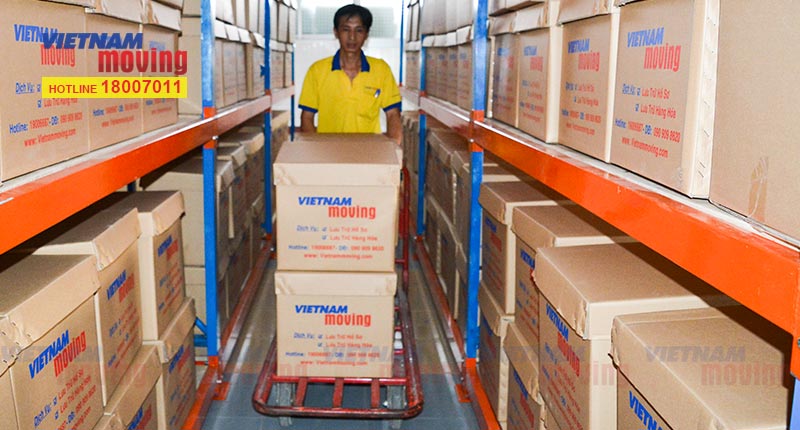 Hệ thống kho kệ lưu trữ hồ sơ của Vietnam Moving