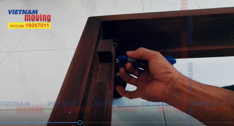 Đánh dấu vị trí tại các mối nối