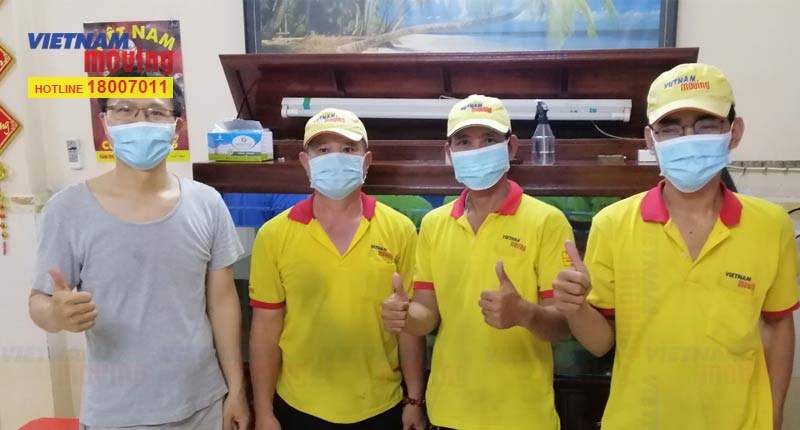 Khách hàng hài lòng với dịch vụ chuyển nhà trọn gói Vietnam Moving