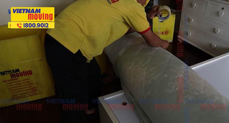 Hướng dẫn từng bước cách di chuyển nệm khi chuyển nhà