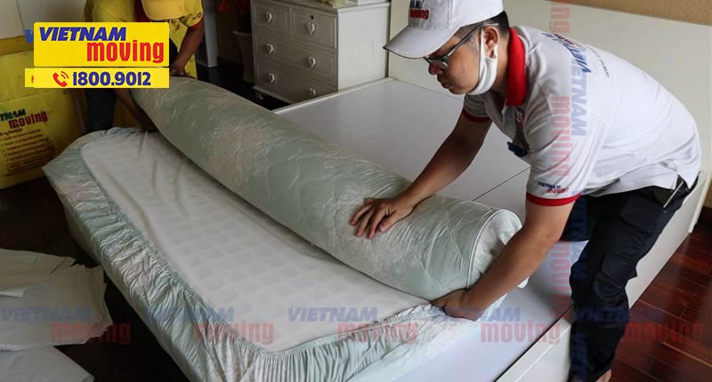 Hướng dẫn từng bước cách di chuyển nệm khi chuyển nhà