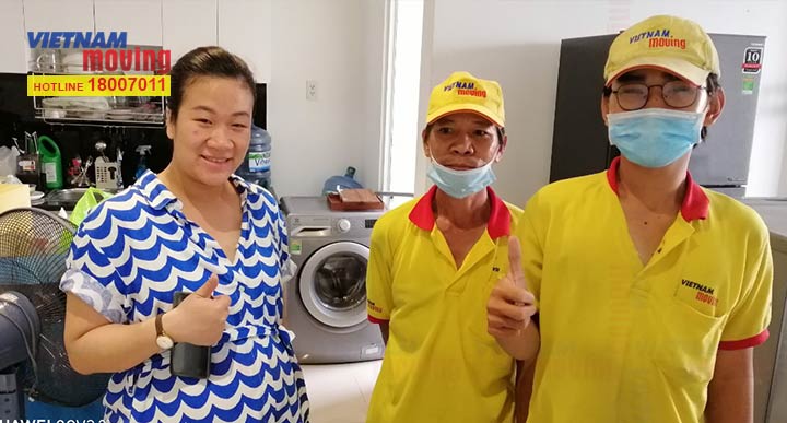 Khách hàng đánh giá cao dịch vụ chuyển nhà Vietnam Moving