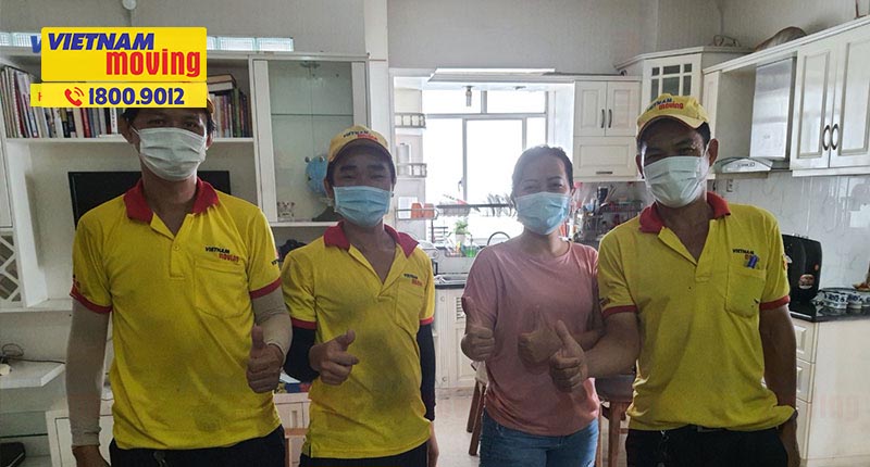 Khách hàng đánh giá cao dịch vụ chuyển nhà trong tâm dịch Covid-19