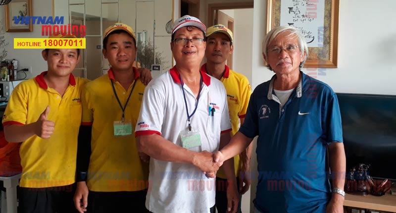 Khách hàng hài lòng cách đóng gói lò nướng đơn giản khi chuyển nhà của Vietnam Moving
