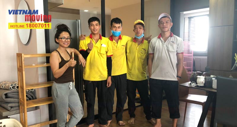 Khách hàng hài lòng về dịch vụ chuyển nhà trọn gói Vietnam Moving