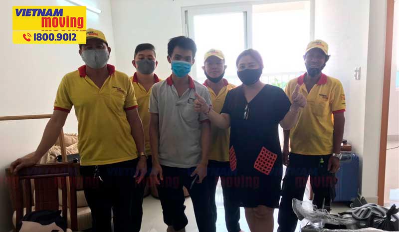 Khách hàng hài lòng về dịch vụ chuyển nhà Vietnam Moving