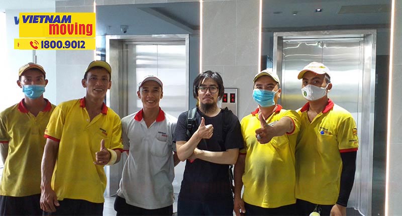 Khách hàng hoàn toàn hài lòng với dịch vụ chuyển nhà Vietnam Moving