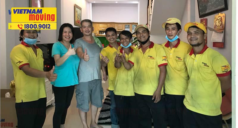 Khách hàng luôn hài lòng với dịch vụ chuyển nhà trọn gói Vietnam Moving