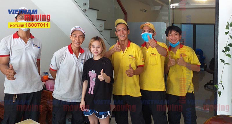 Khách hàng tin tưởng sử dụng dịch vụ chuyển nhà uy tín Vietnam Moving