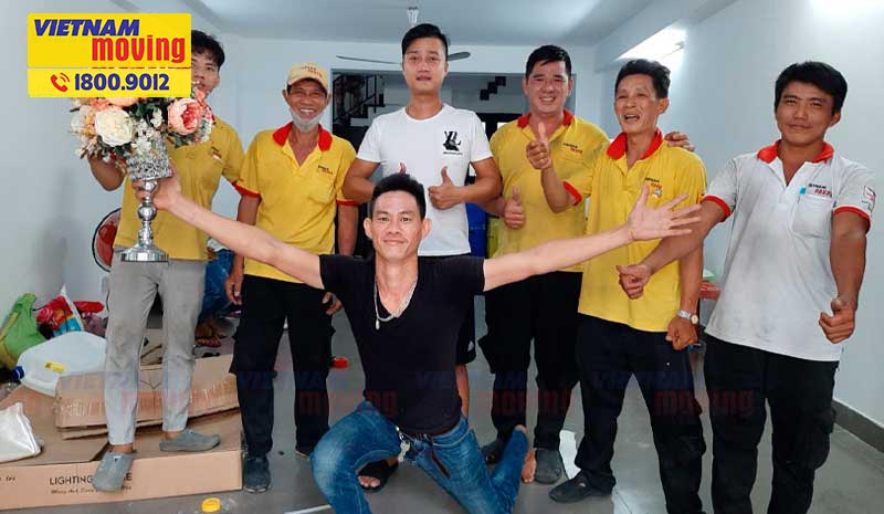 Khách hàng yên tâm sử dụng dịch vụ chuyển nhà trọn gói Vietnam Moving