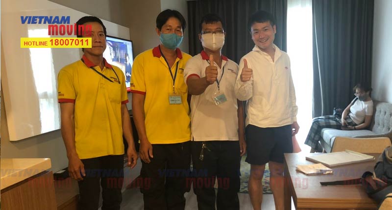 Khi sử dụng dịch vụ chuyển nhà Vietnam Moving khách hàng luôn hài lòng